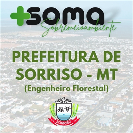 PREFEITURA DE SORRISO MT ENGENHEIRO FLORESTAL