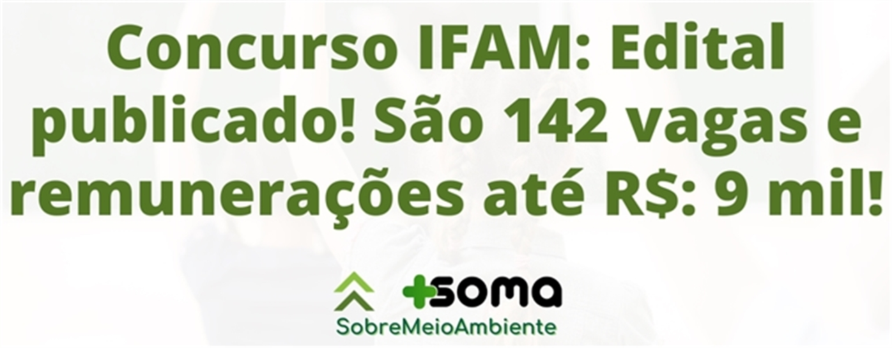 Concurso IFAM