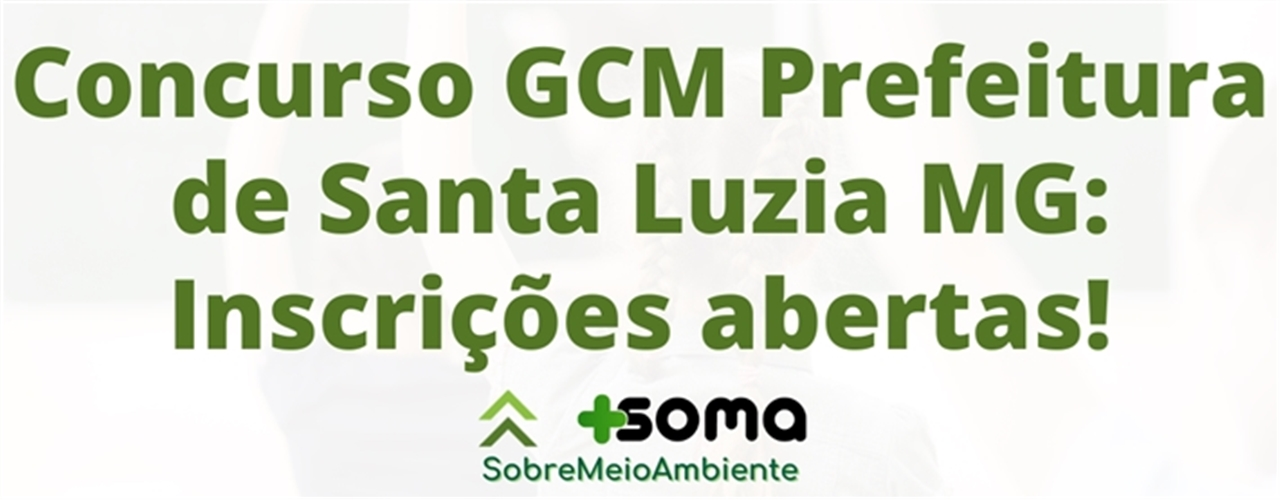 Concurso GCM MG