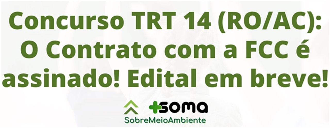 Concurso TRT 14