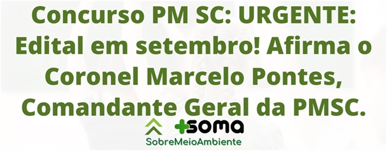 Concurso PMSC