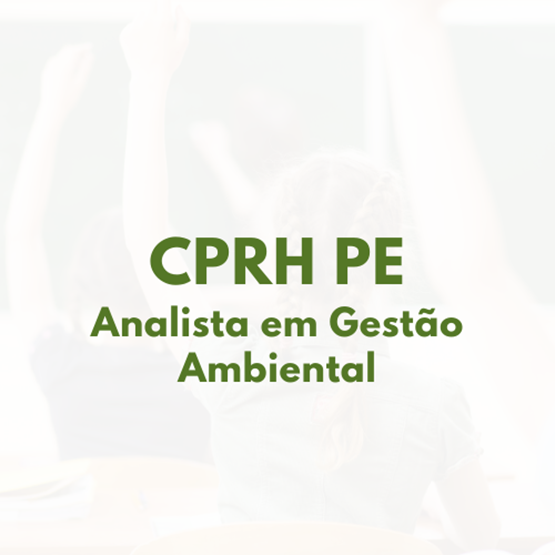 CPRH PE - Analista em Gestão Ambiental